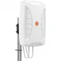 Antena de rede Poynting XPOL-24 SMA, dual-band 0,617–0,96 e 1,71–4,2 GHz, ganho 11 dBi, 50 Ω, ficha SMA