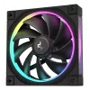 DeepCool FL12 3-in-1 ventoinhas de caixa de 120 mm (3 un.), 500-2150 rpm, rolamento de fluido dinâmico, 32 dB, pretas