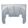 Makita 199971-7 suporte de parede para aspiradores sem fios, transparente
