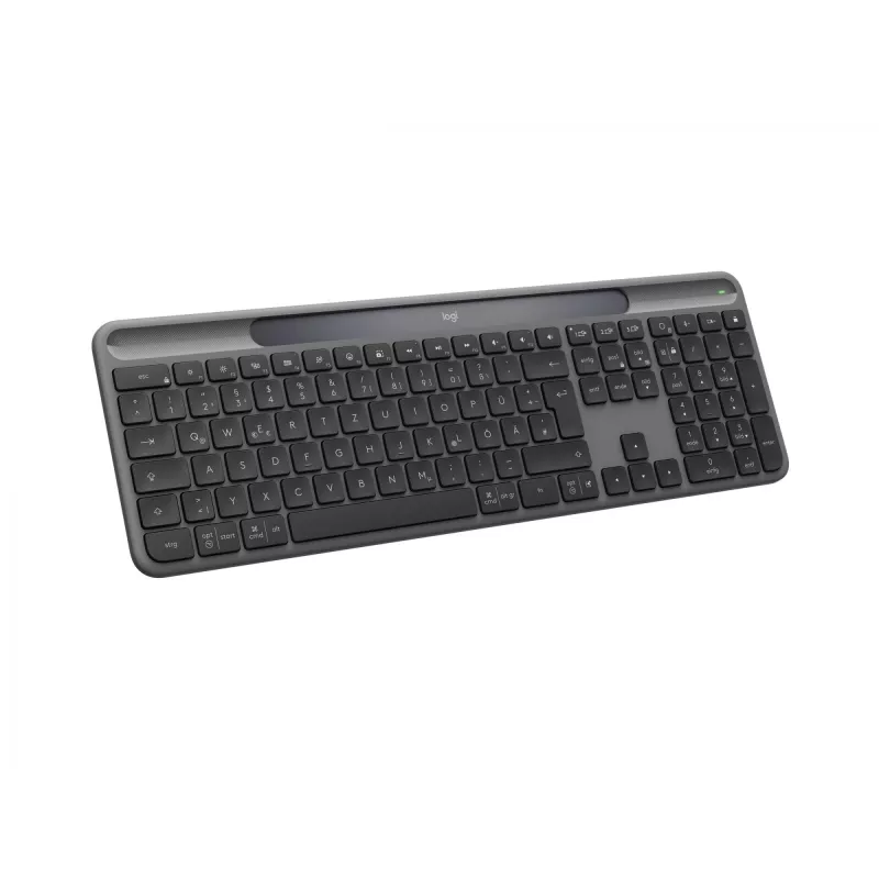 Teclado Logitech RF Wireless Bluetooth QWERTZ alemão grafite 920-013773