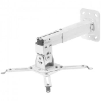 Suporte de teto/parede para projetor ONKRON K3A — branco, carga máx. 10 kg, 130×390×102 mm