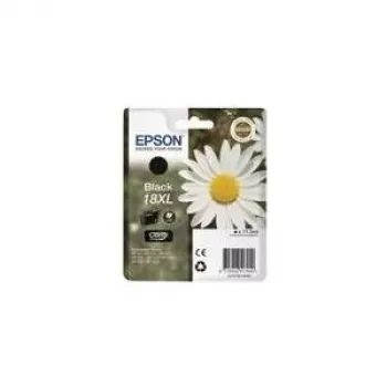 Tinteiro Epson Daisy embalagem individual preto 18XL Claria Home, alto rendimento (XL), preto, tinta à base de pigmento, 1 unid.
