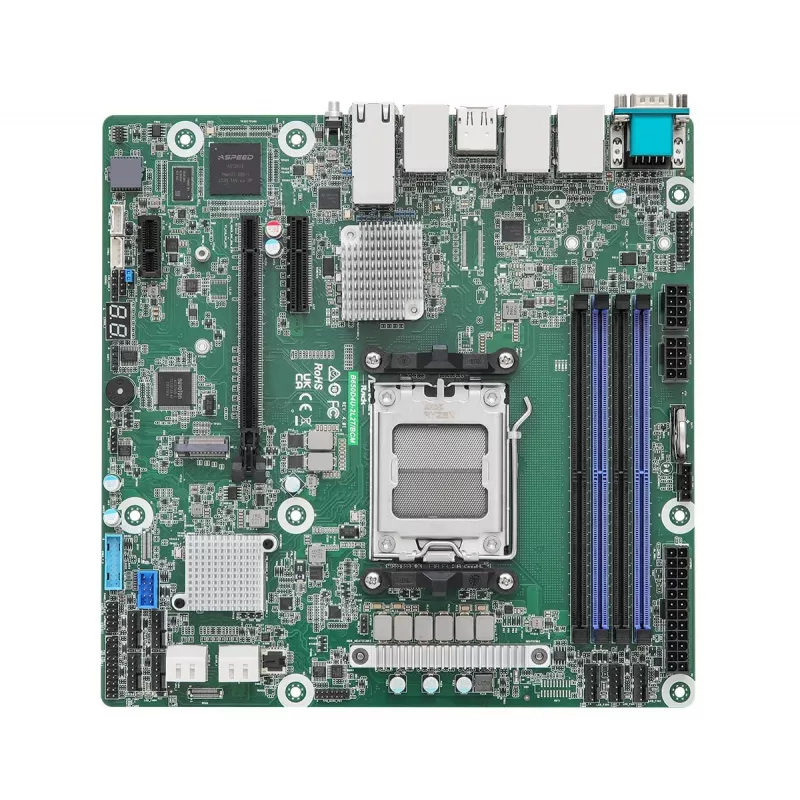 Placa-mãe ASRock B650D4U-2L2T/BCM AMD B650 Express Socket AM5 micro ATX