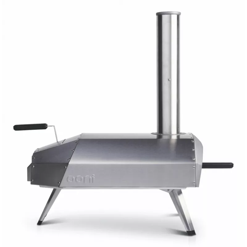 Ooni Karu 12, 1 pizza/pizzas, aço inoxidável, 30 cm, 500 °C, 304,8 x 304,8 mm, 15 min