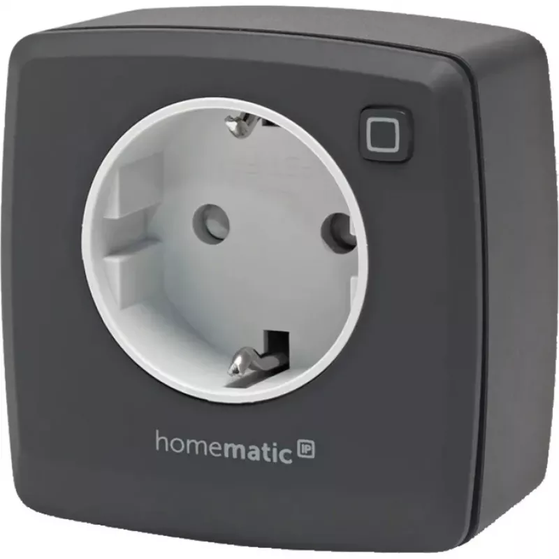 eQ-3 AG Homematic IP 161613A0, interior, antracite, plástico, IP20, IP20, 70 mm