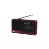 Rádio portátil Eltra Asia preto — modelo recetor AM/FM compacto