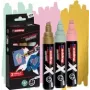 Conjunto de Marcadores Edding Multimarker 4-6900-3-2 – 3 unid., Ponta 2,0–10,0 mm, Cores Sortidas