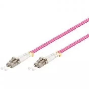 Cabo InfiniBand/fibra ótica Goobay 95933 0,5 m LC rosa