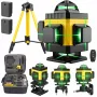 Extralink Nível laser de linhas cruzadas conjunto 4D com tripé