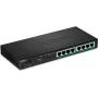 TRENDnet TPE TG83 - Switch - 8 x 10/100/1000 (PoE+) - Desktop, montável em parede - PoE+ (65 W)