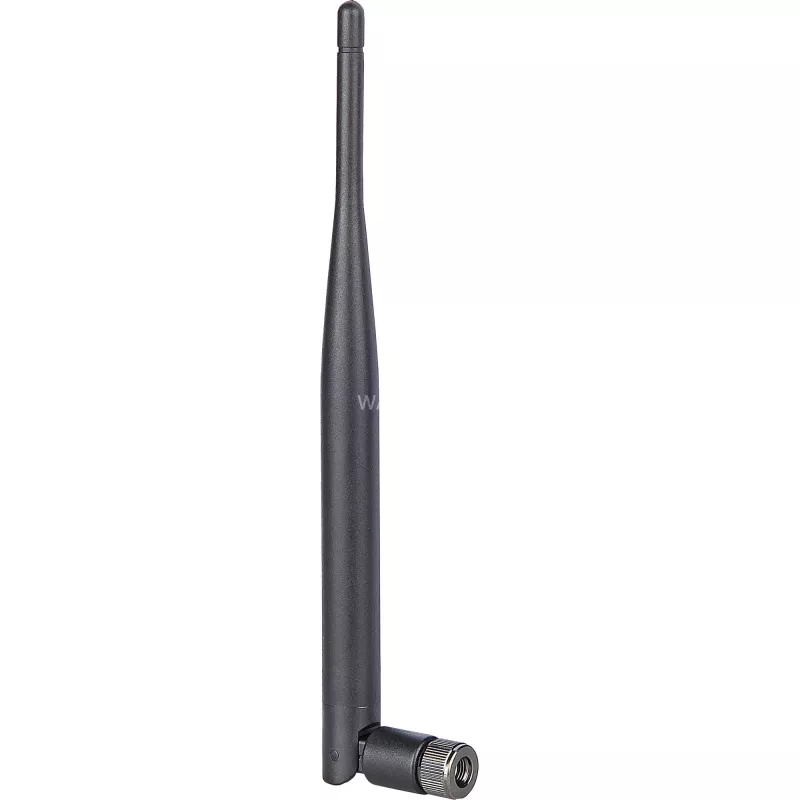 Antena WLAN DeLOCK - antena - 5 dBi (para 2,5 GHz), 5 dBi (para 5,825 GHz) - antena omnidirecional - preta (88393)