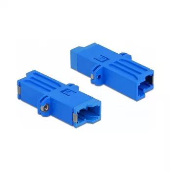 Acoplador de fibra ótica E2000 Simplex fêmea para Simplex fêmea DeLOCK 86945