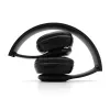 Auscultadores sem fios MEDIA-TECH EPSILION BT MT3591 Bluetooth 4.2 microfone rádio FM preto