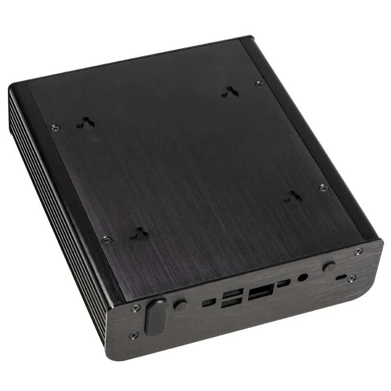 Caixa de computador Akasa Newton S caixa UCFF, Intel NUC, preto