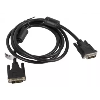 Cabo DVI Lanberg CA-DVID-10CC-0018-BK 1,8 m preto