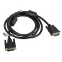 Cabo DVI Lanberg CA-DVID-10CC-0018-BK 1,8 m preto