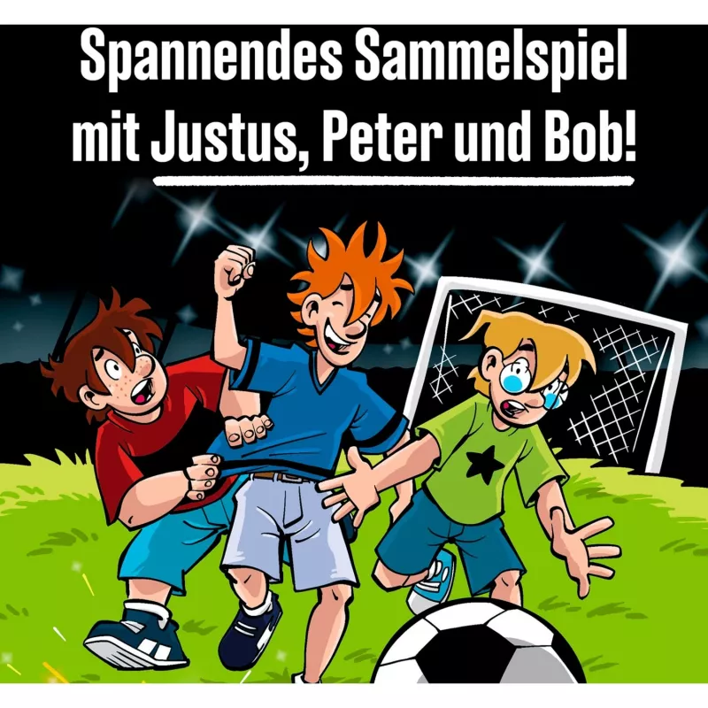 Die drei Kids - Alarme de Futebol, jogo de cartas
