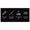 Luzes neon para automóvel MANTA SNL96MT — iluminação de destaque interior/exterior, modelo SNL96MT