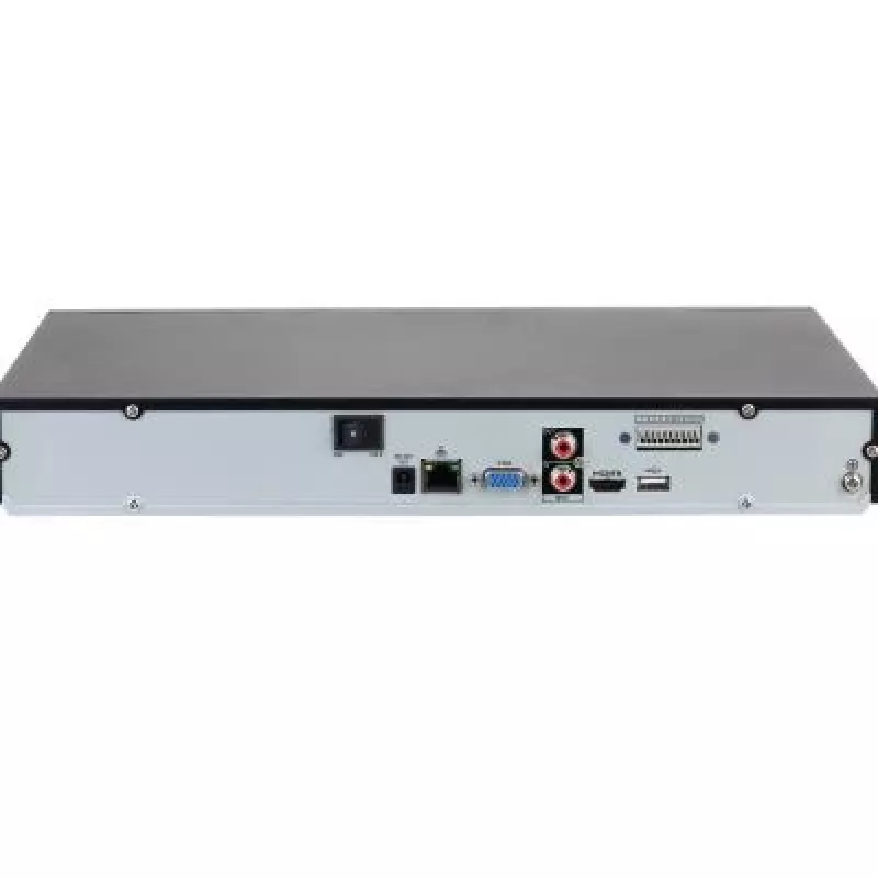 Gravador de vídeo em rede Dahua NVR4208-4KS3 — 8ch PoE, 4K 3840x2160, 2×SATA, H.265, 8×1Gb RJ-45