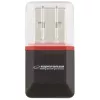 Leitor de cartões Esperanza EA134K preto, prateado, transparente USB 2.0
