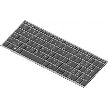 HP teclado de substituição para portátil, layout alemão, para EliteBook 755 G5