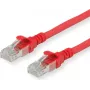 ROLINE - Cabo de rede - RJ-45 (M) para RJ-45 (M) - 30 cm - SFTP - CAT 6a - Vermelho (21.15.2971)