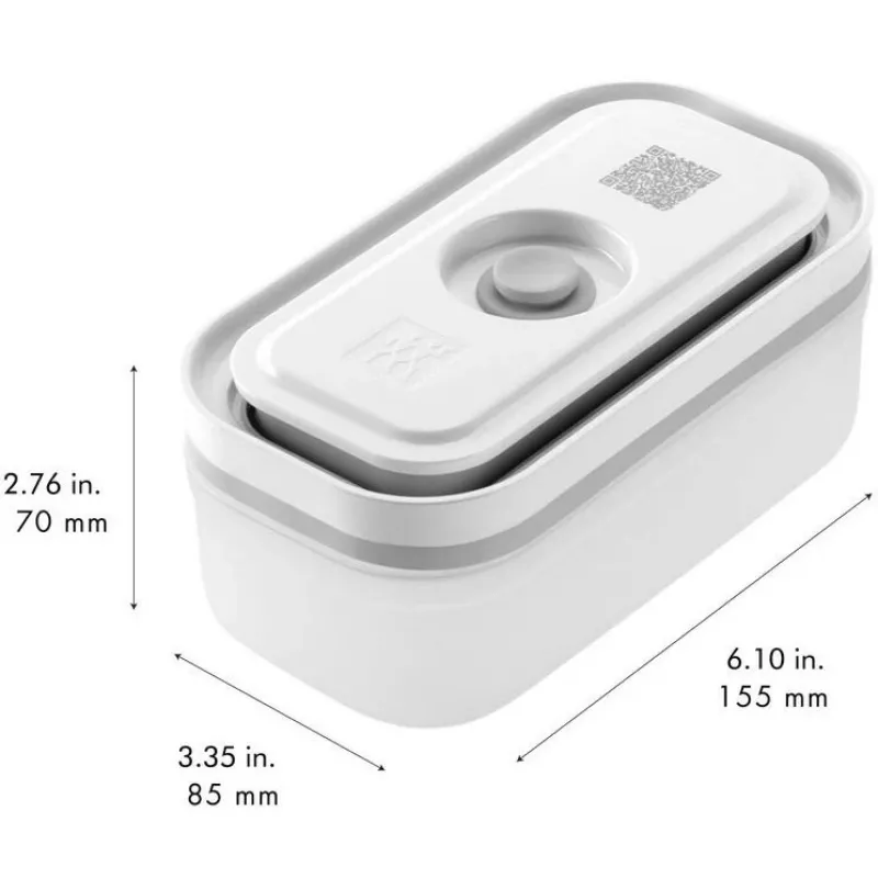Zwilling Fresh & Save 36804-100-0 recipiente de vácuo para alimentos S, 0,4 l, plástico, branco