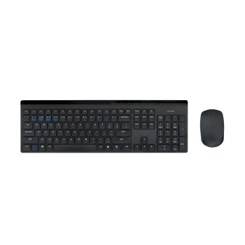 Rato sem fios RAPOO 8110M Multi-Mode preto — rato compacto multi-dispositivo