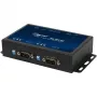 Conversor de média ALLNET ALL-SDS102v2 — 2x série (RS232/RS422/RS485) para 10/100BASE-TX