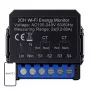 Contador de energia bidirecional inteligente Avatto WPM16-2 – conectividade WiFi, monitorização de energia para consumo e produção