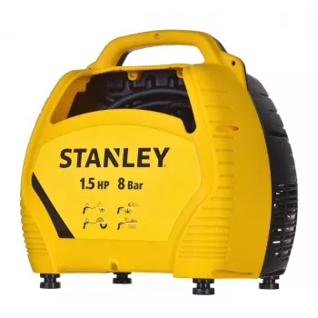 Compressor sem óleo AIR KIT OL 1,1KW 8 BAR STANLEY