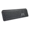 Teclado Logitech MX Keys for Business - retroiluminado - sem fios - Bluetooth, 2,4 GHz - QWERTY - GB - Grafite (920-010250)