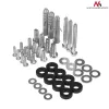Suporte de parede para TV Maclean MC-759 para ecrãs de 13–55 polegadas, capacidade de carga 30 kg, VESA 75x75–400x400, inclinável e profundidade ajustável