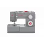 Máquina de costura SINGER Heavy Duty 4432 — elétrica, 32 pontos, casa de botão em 1 passo, braço livre, cinzento