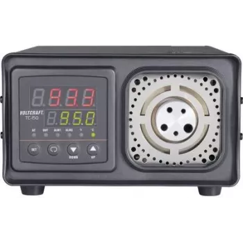 Calibrador de temperatura Voltcraft TC-150, para calibração de termómetros de contacto, intervalo de calibração + (TC-150)