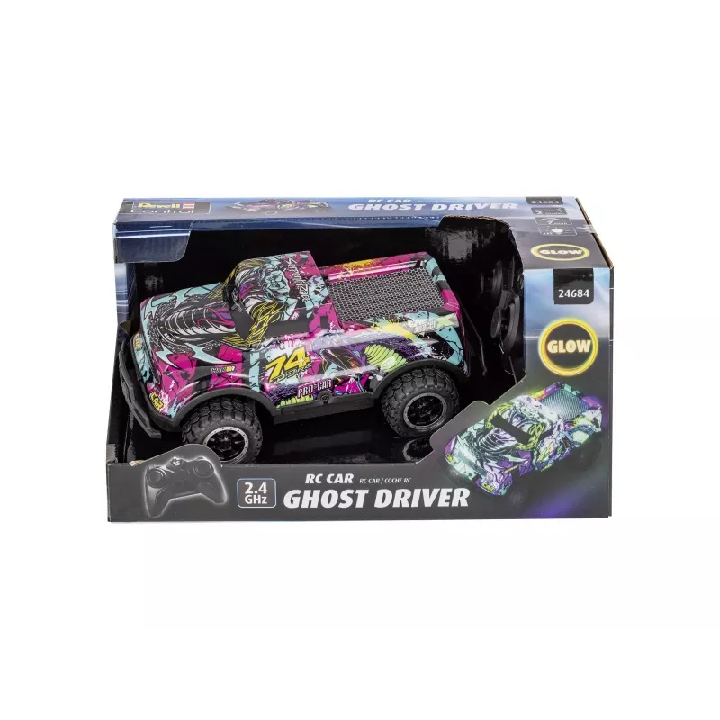 Carro RC Ghost Driver - Violeta