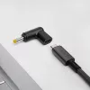 Adaptador de carregamento Akyga AK-ND-C04 USB-C para DC 4,0 x 1,7 mm para portáteis, 18,5-20 V, 100 W, para Lenovo