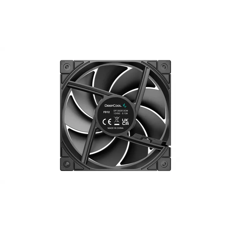 DeepCool FD12 Performance ventoinha de caixa de 120 mm (R-FD12-BKNPN1-G)