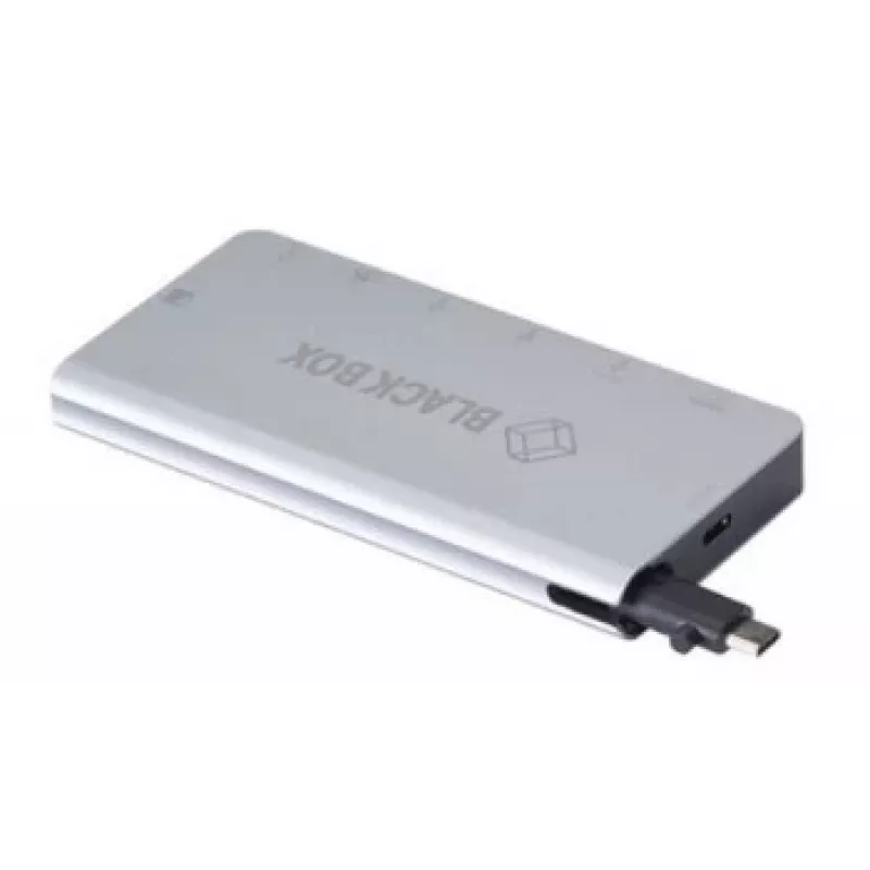 Caixa preta estação de acoplamento USB C - pacote Displayport