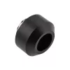Conjunto de conexão para tubo rígido OPTIMUS para tubos de 12 mm, pack de 6 com ferramenta de instalação, preto