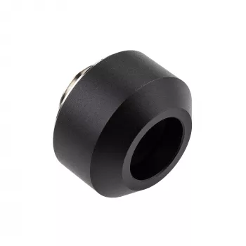 Conjunto de conexão para tubo rígido OPTIMUS para tubos de 12 mm, pack de 6 com ferramenta de instalação, preto