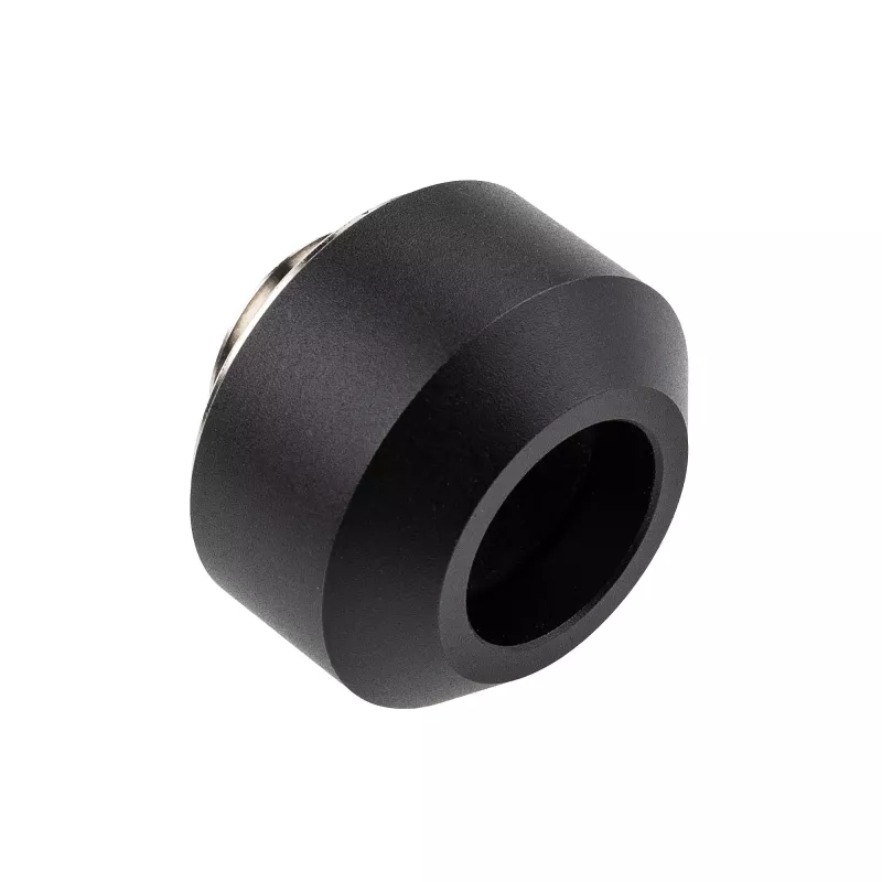 Conjunto de conexão para tubo rígido OPTIMUS para tubos de 12 mm, pack de 6 com ferramenta de instalação, preto