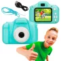 Câmara infantil Extralink H20 azul, 1080p 30fps, ecrã de 2.0 polegadas