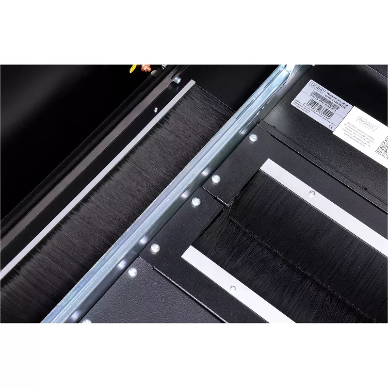 Armário de rede DIGITUS Unique 42HE 2053x800x1000mm preto (envio por transportadora)