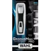 Aparador de barba Wahl GroomsMan Pro Battery Preto Aço inoxidável 0,7 mm 3 cm