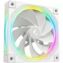 DeepCool FL12R Reverse ventoinha de caixa de 120 mm, 500–2150 rpm, 33,9 dB, branca