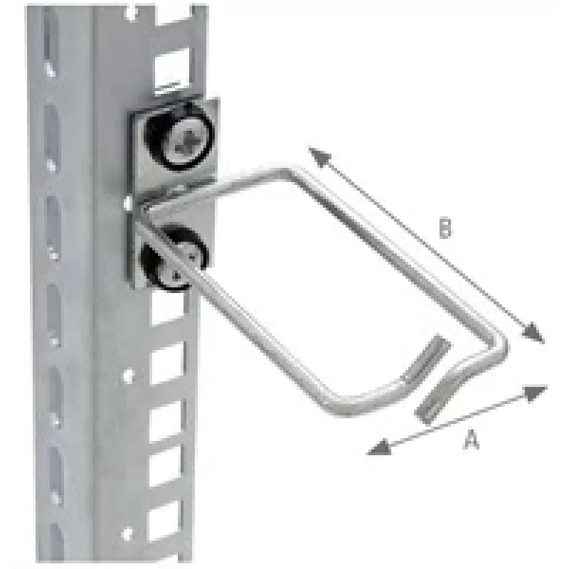 Anel de gestão de cabos Triton D1 80x80mm