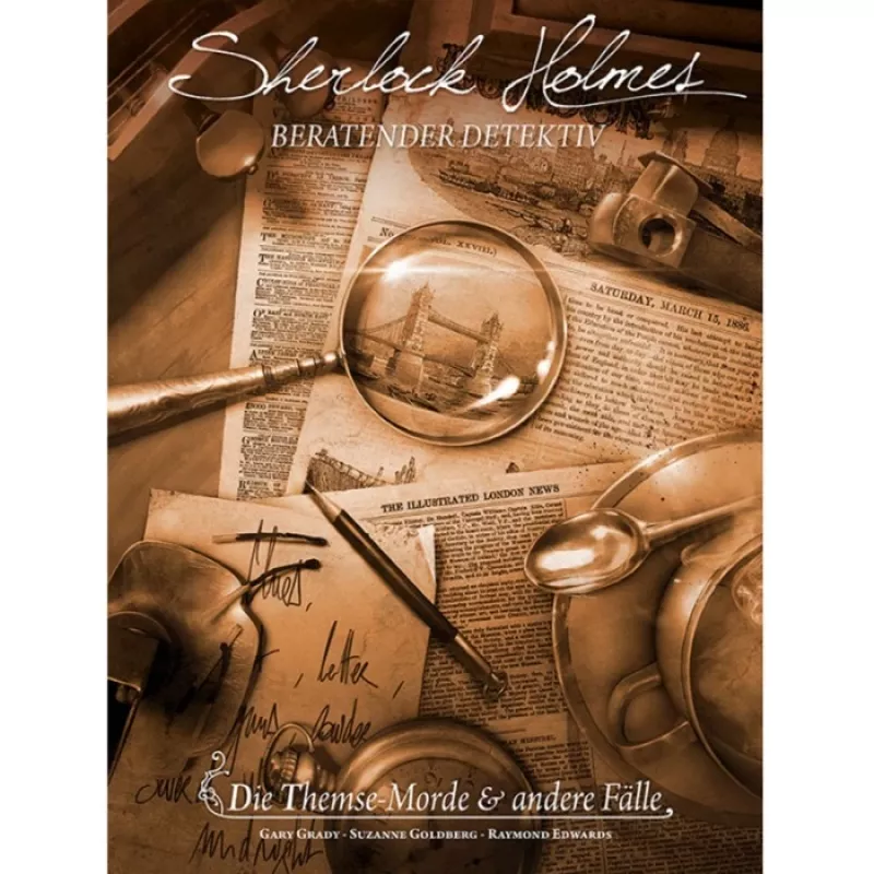 Sherlock Holmes Consulting Detective: The Thames Murders and Other Cases, jogo de tabuleiro