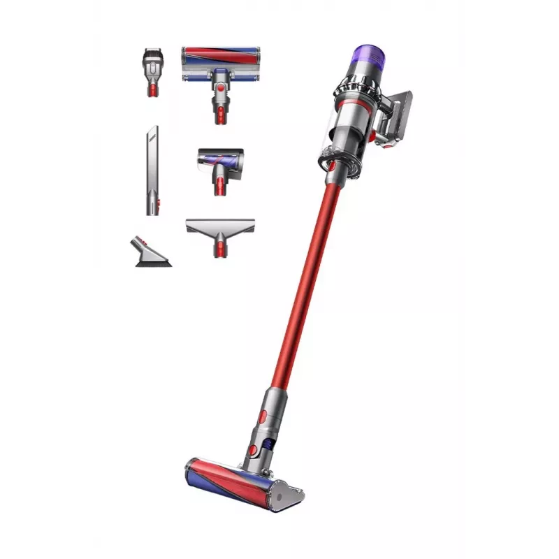 Aspirador vertical Dyson V11 Fluffy 2-em-1, sem fios, 185 AW de potência de aspiração, 60 min de autonomia, 0,76 l de depósito