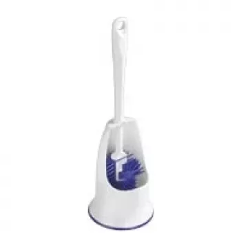 Conjunto de escova de sanita Wenko 187514500 com suporte de escova em plástico